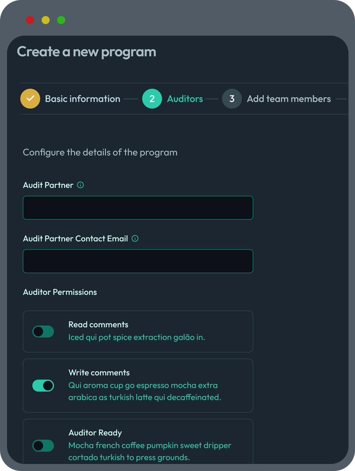 Policy & Procedure template